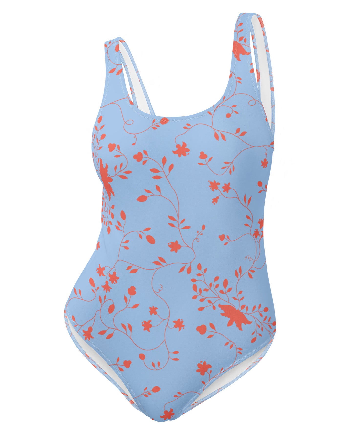 wild clematis one-piece swimsuit