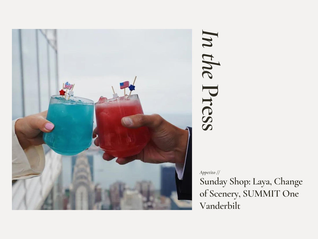Appetito - Sunday Shop: Laya, Change of Scenery, SUMMIT One Vanderbilt Pillowpia Editorial Credit