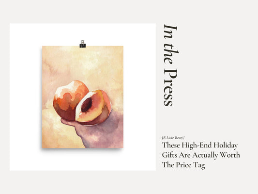 JB Luxe Beat High End Gifts Guide Pillowpia Press Credit