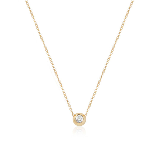 Diamond Note Pendant