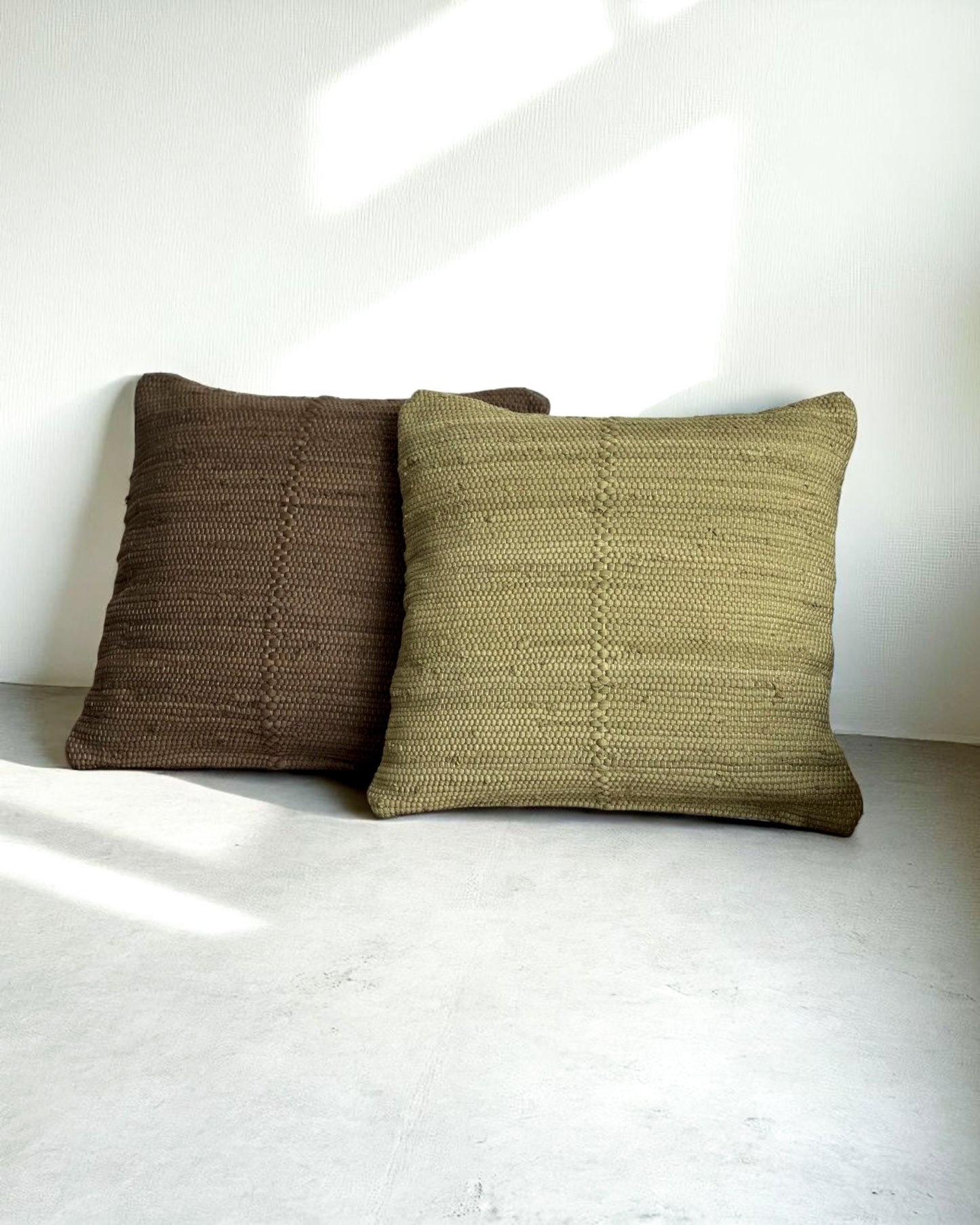 chindi pillow cover