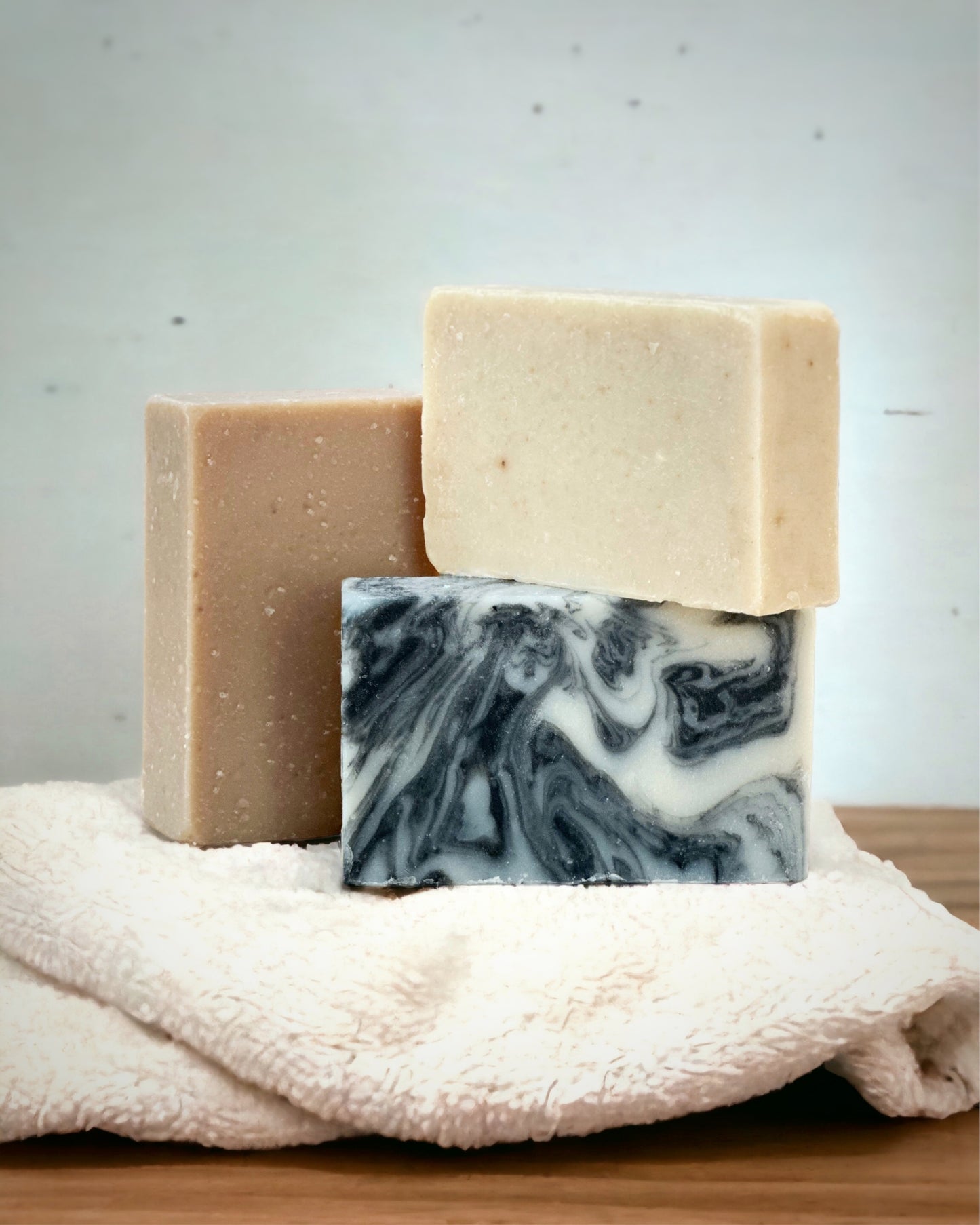 cold process bar soap - medusa