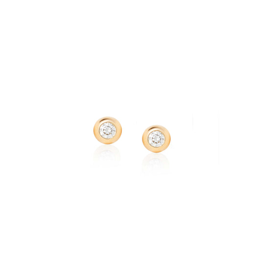 Diamond Note Ear Studs