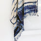 indigo shibori throw