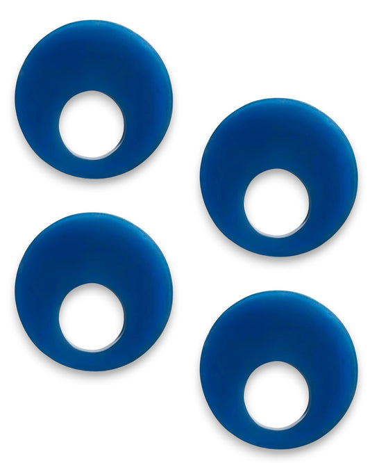 resin napkin rings large set/4