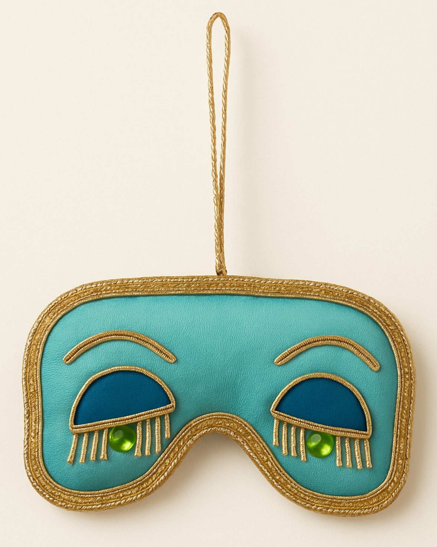 holly golightly sleep mask ornament