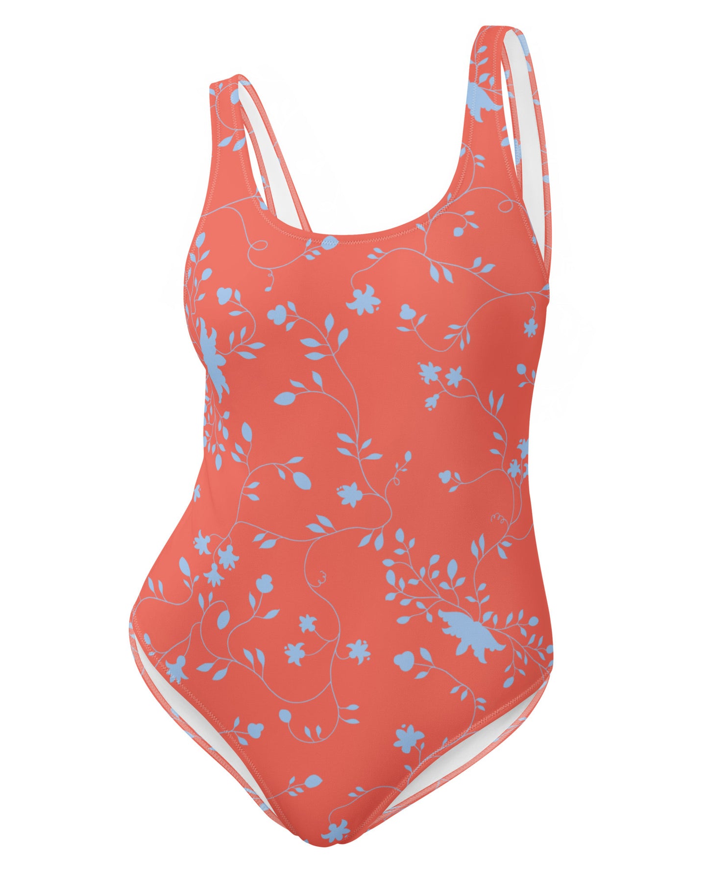 wild clematis one piece swimsuit