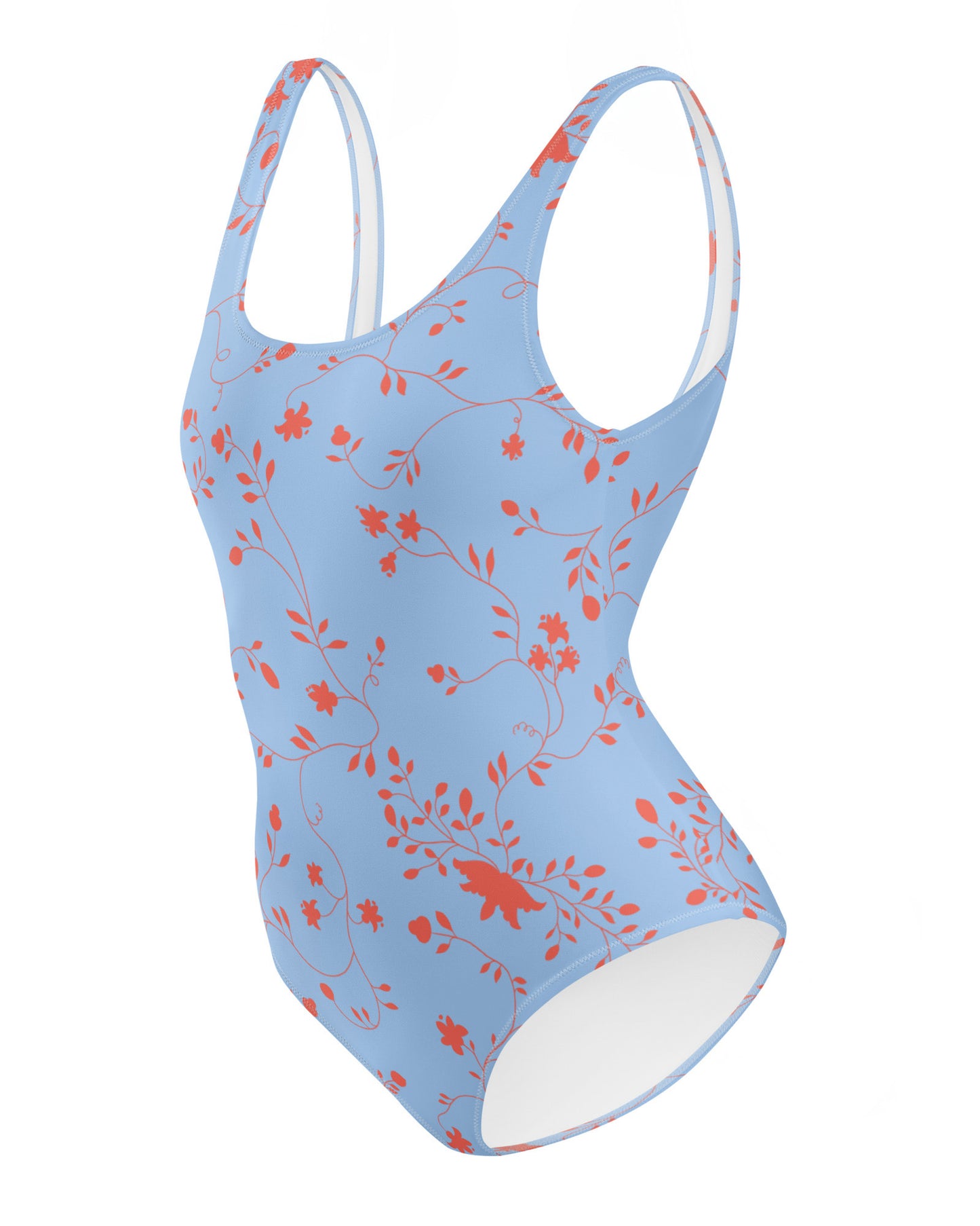 wild clematis one-piece swimsuit