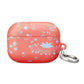 wild clematis case for AirPods® in poppy