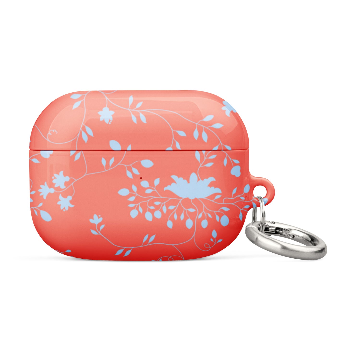 wild clematis case for AirPods® in poppy