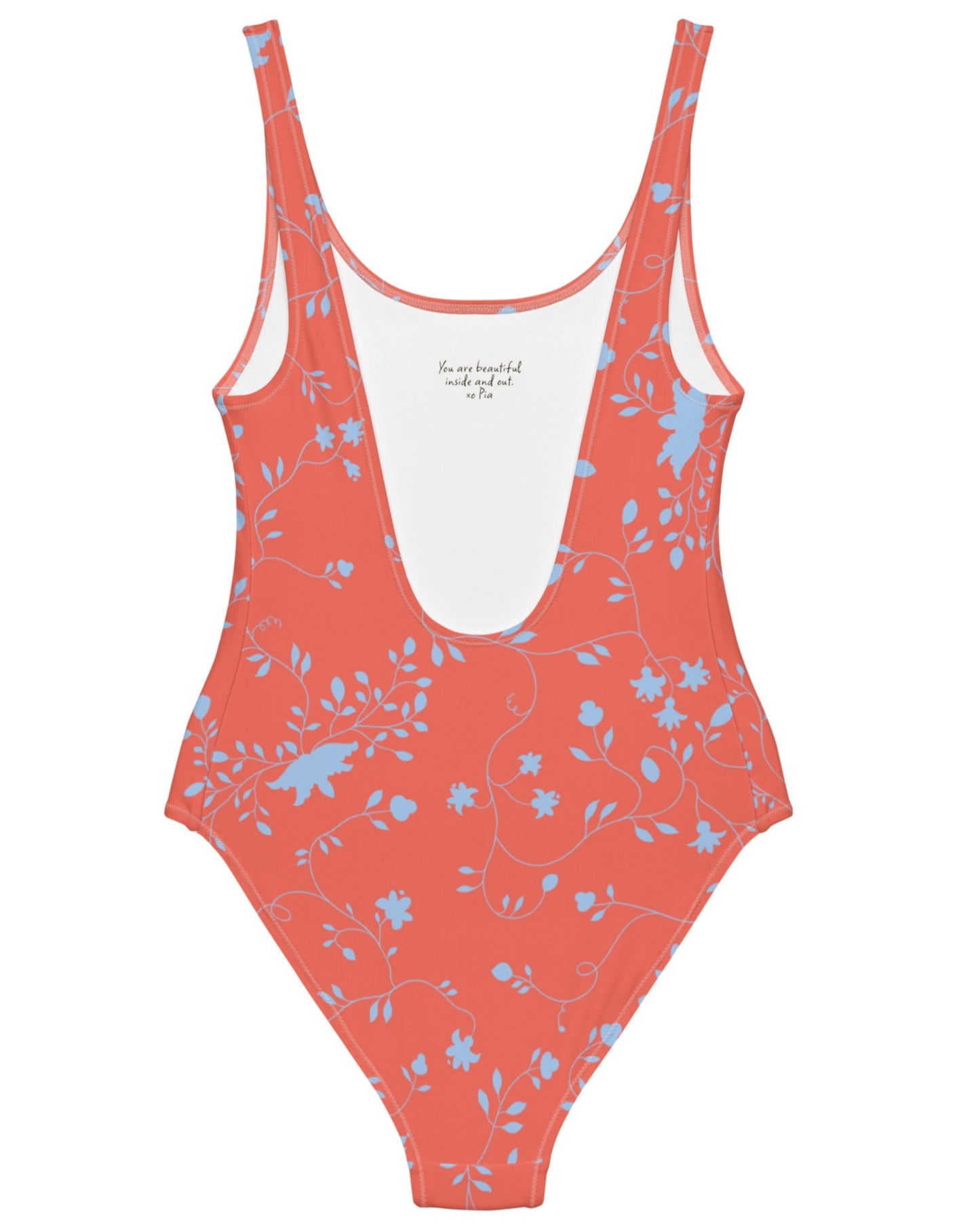 wild clematis one piece swimsuit