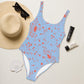 wild clematis one-piece swimsuit