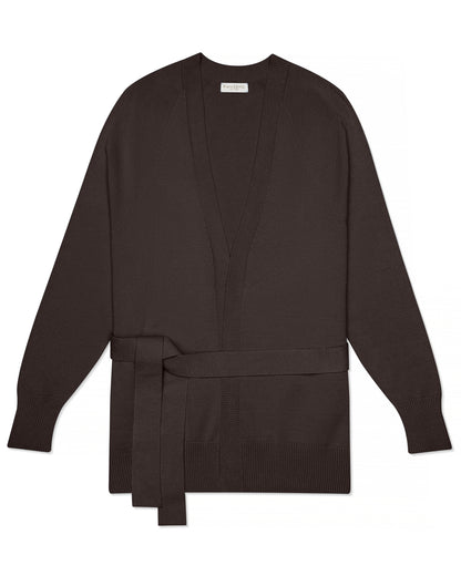 amal belted cardigan