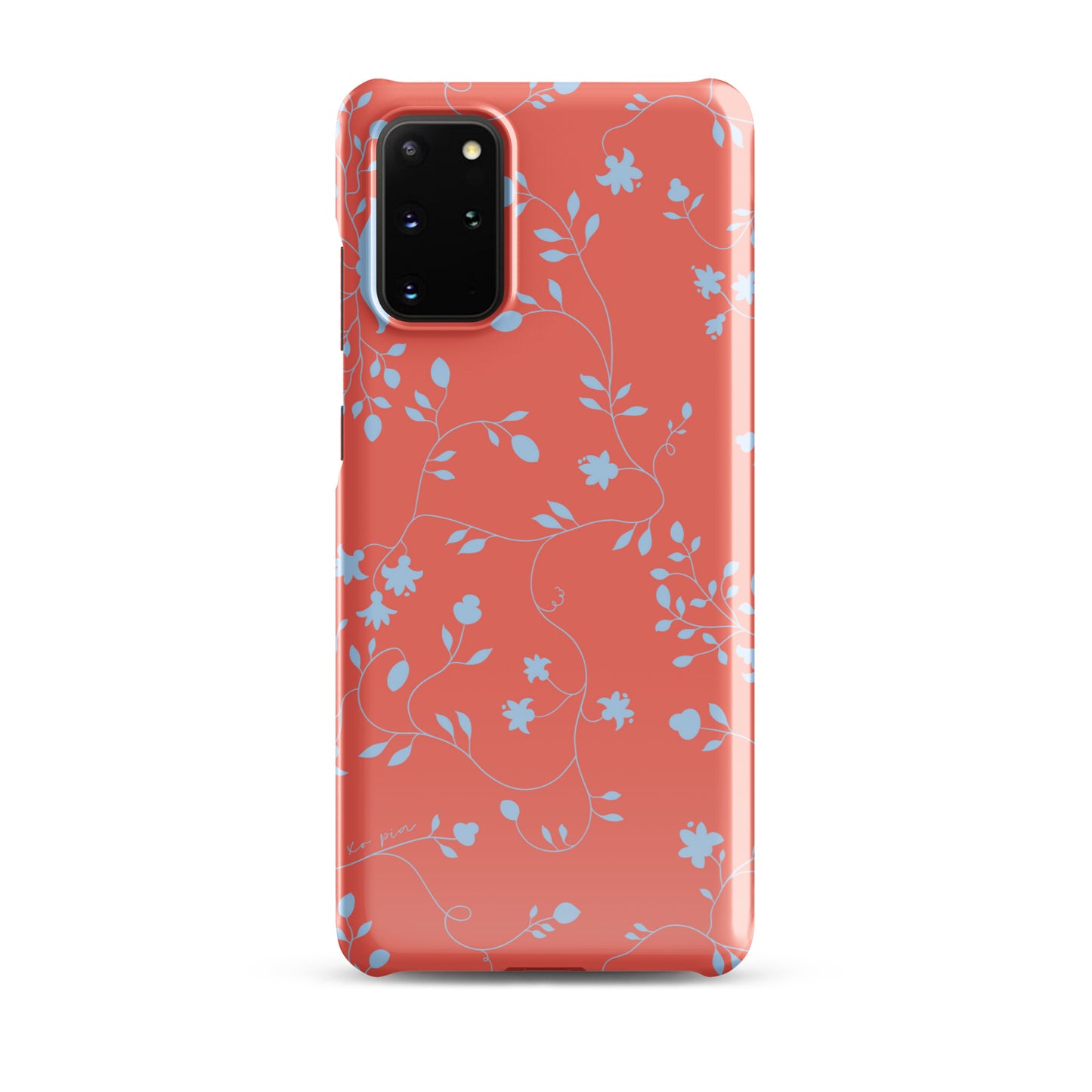 wild clematis snap case for Samsung® in poppy