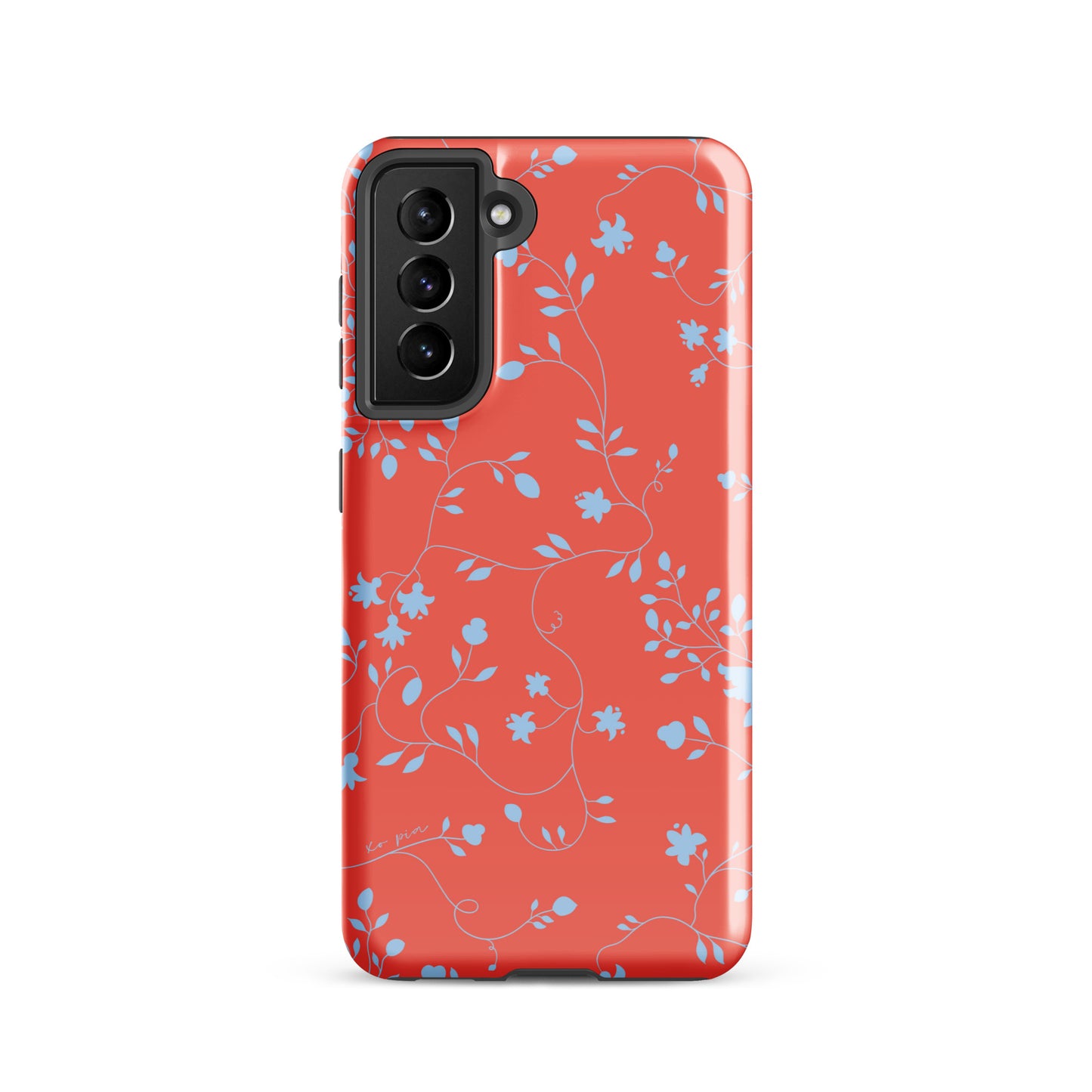 wild clematis tough case for Samsung® in poppy