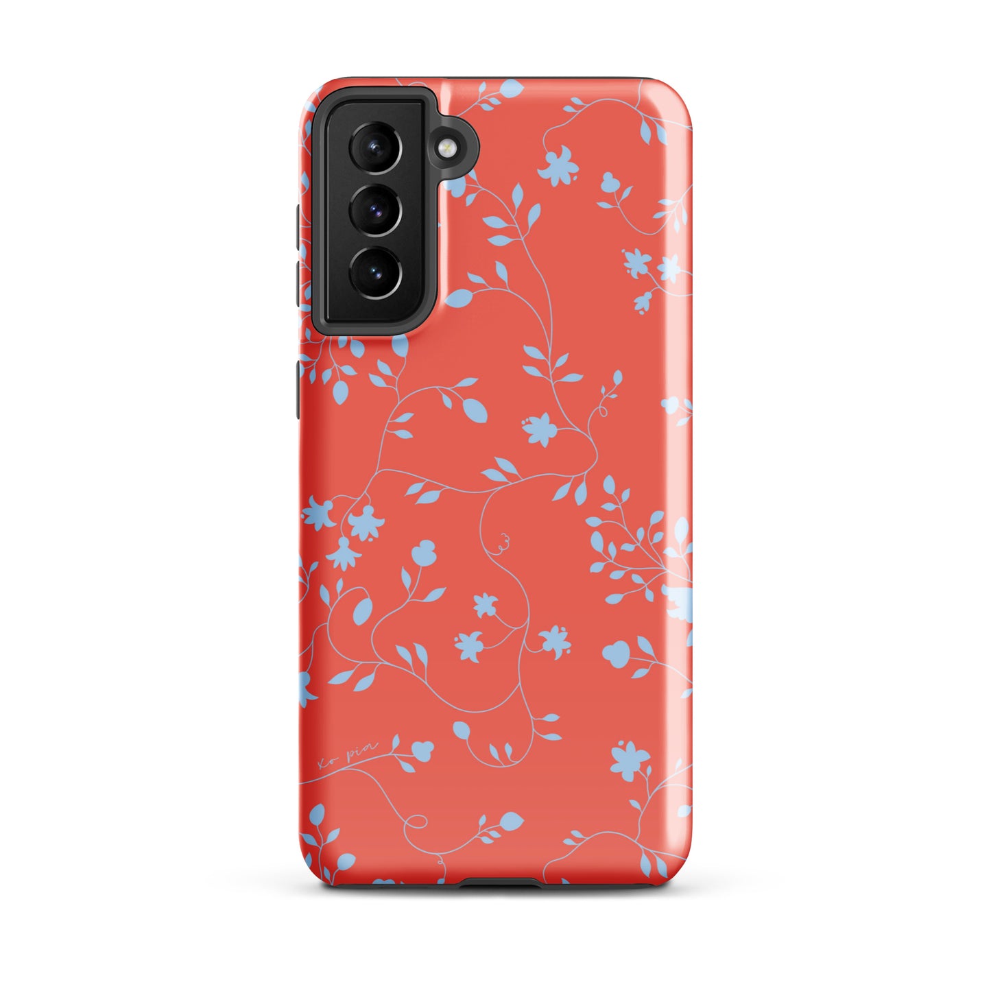 wild clematis tough case for Samsung® in poppy