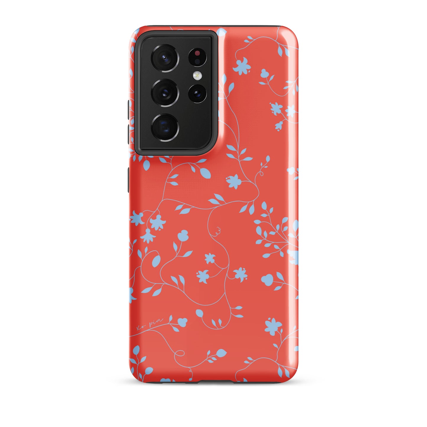 wild clematis tough case for Samsung® in poppy