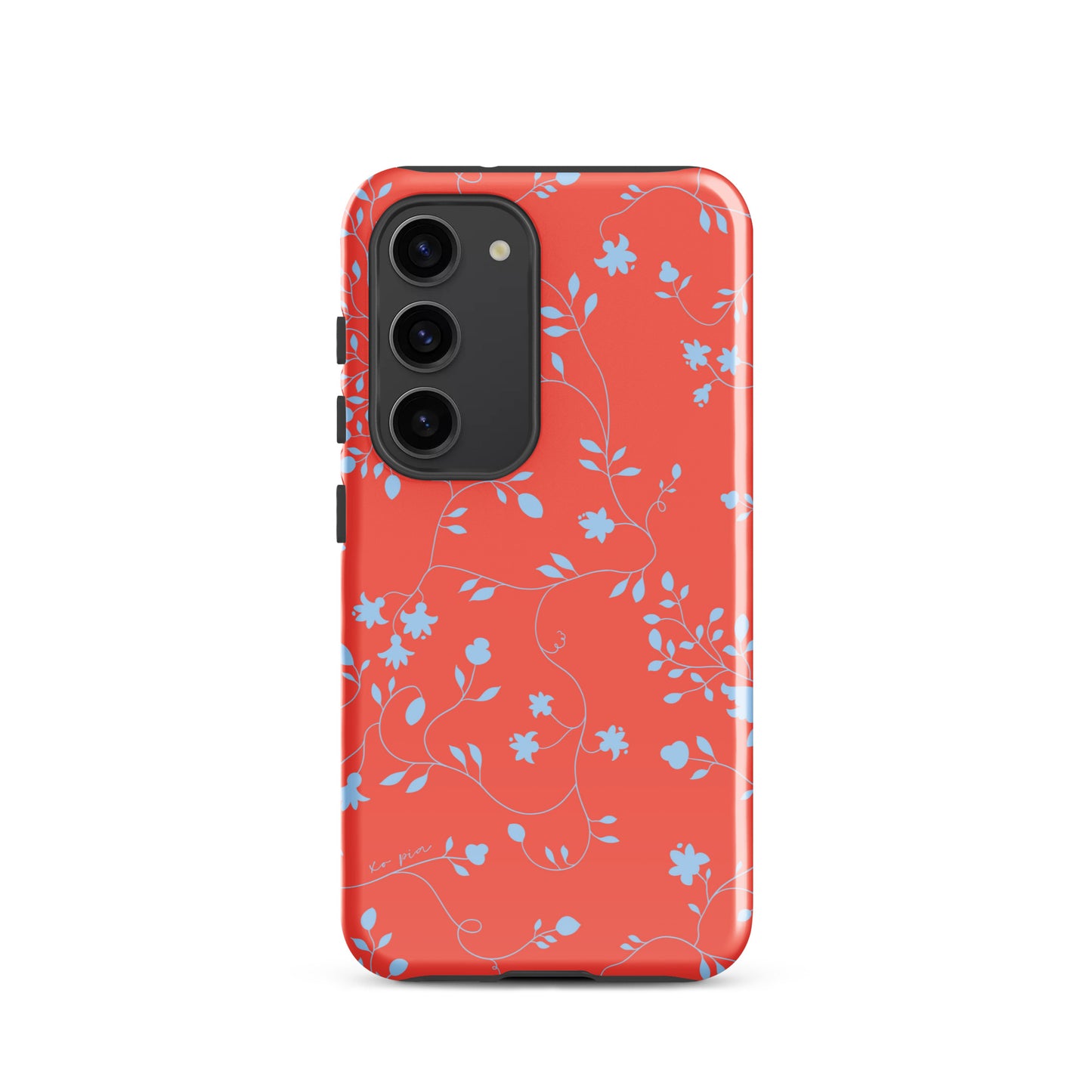 wild clematis tough case for Samsung® in poppy