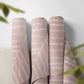 PILLOWPIA fabric by the yard vines print in blush