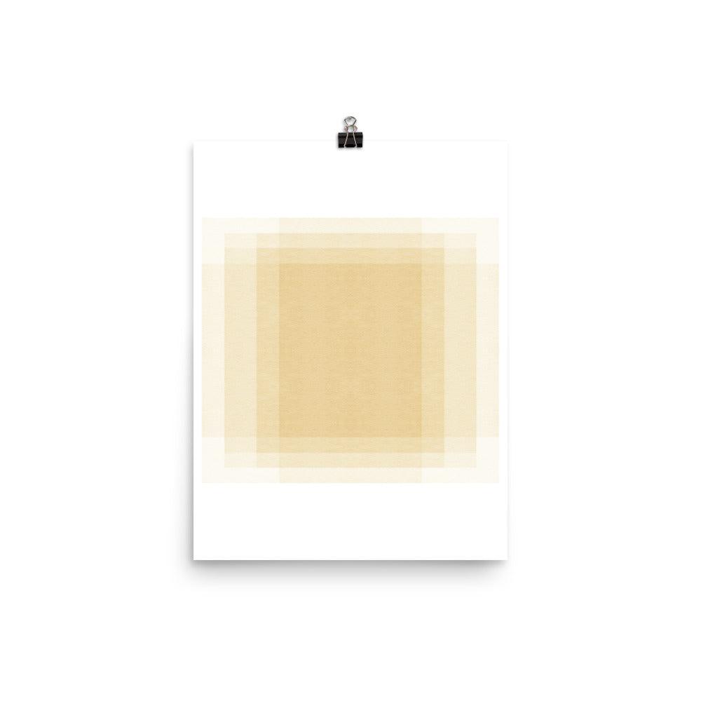 PILLOWPIA ochre squares 12 x 16