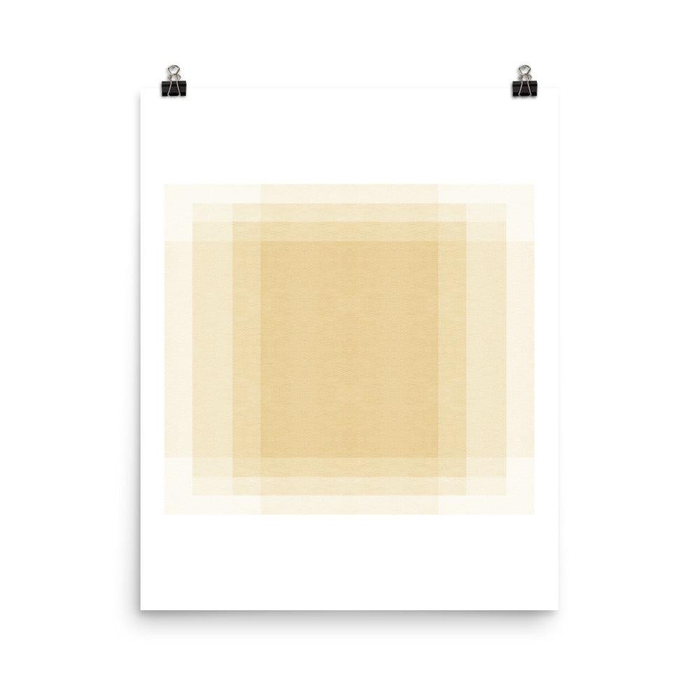 PILLOWPIA ochre squares