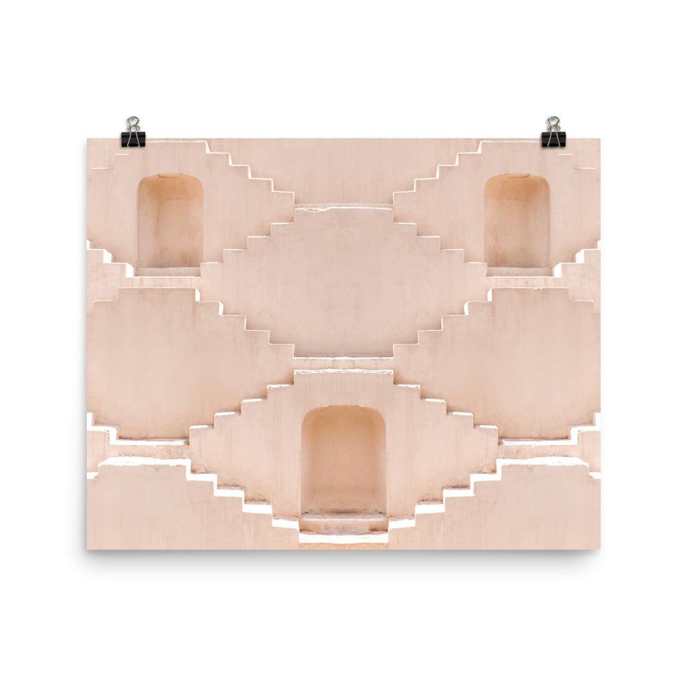 PILLOWPIA stepwell 16 x 20 print landscape