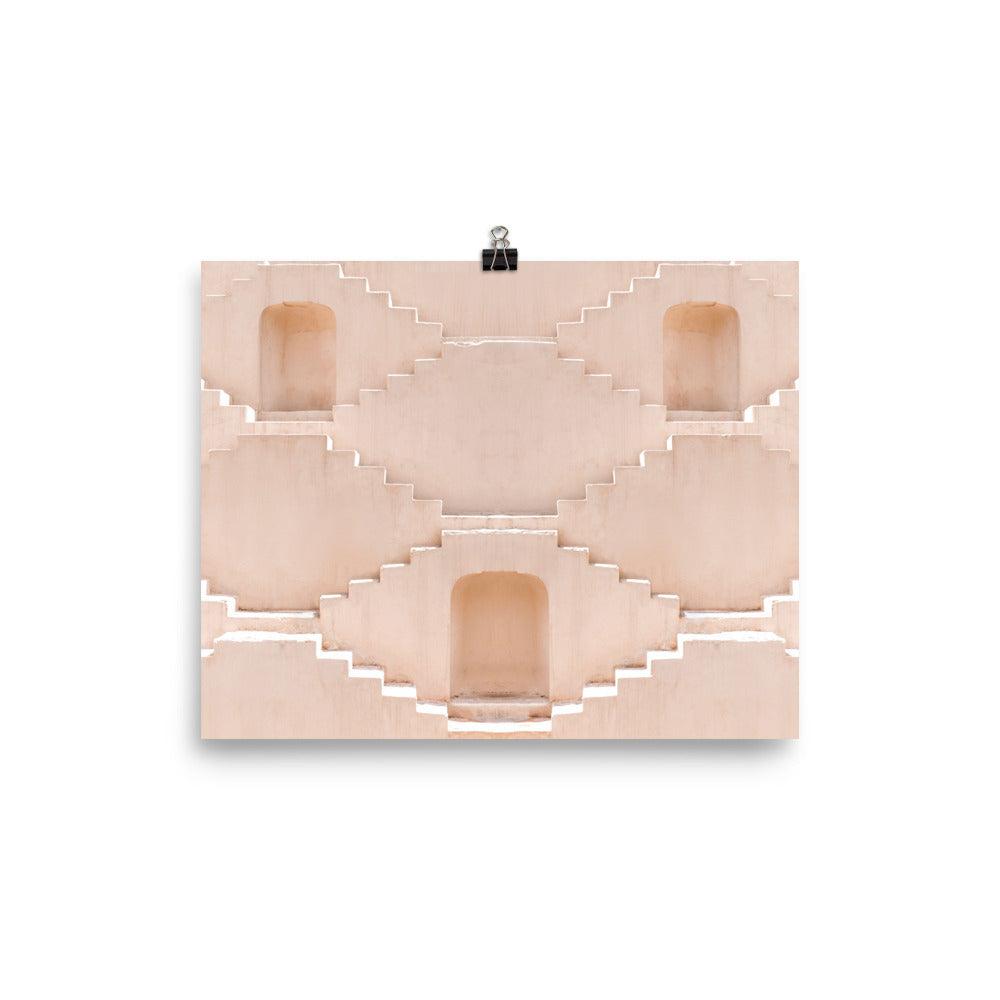 PILLOWPIA stepwell 8 x 10 print landscape