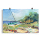 beached art print