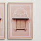 PILLOWPIA pink city triptych